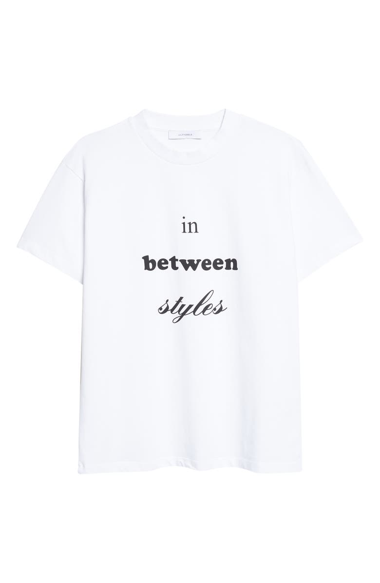 JULIE KEGELS In Between Styles Cotton Graphic T-Shirt, Alternate, color, White