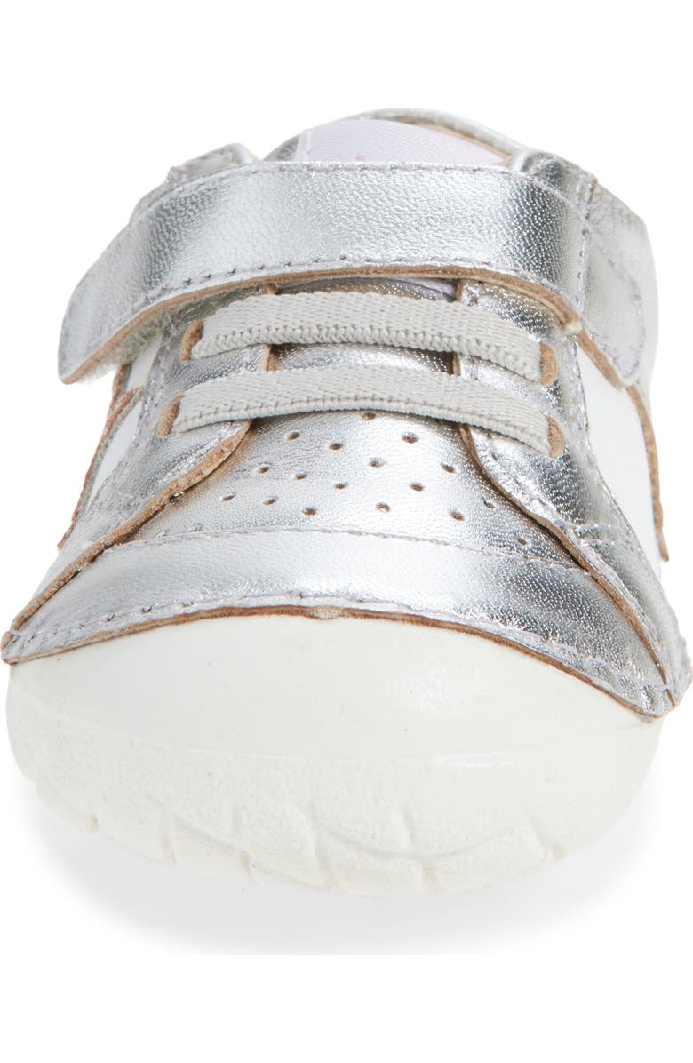 OLD SOLES Kids' 4114 Pavesta Sneaker, Alternate, color, Silver / Glam Copper