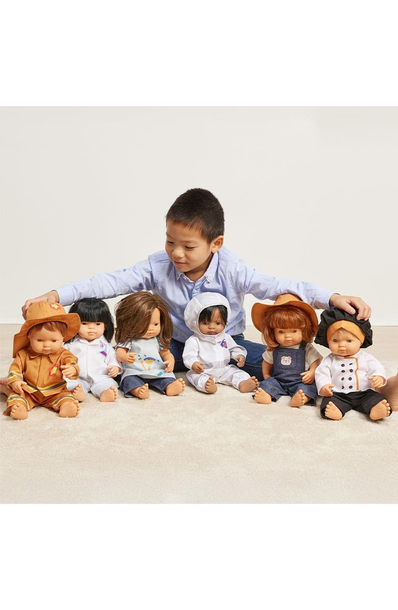 Miniland Firefighter Doll Set 15", Alternate, color, 