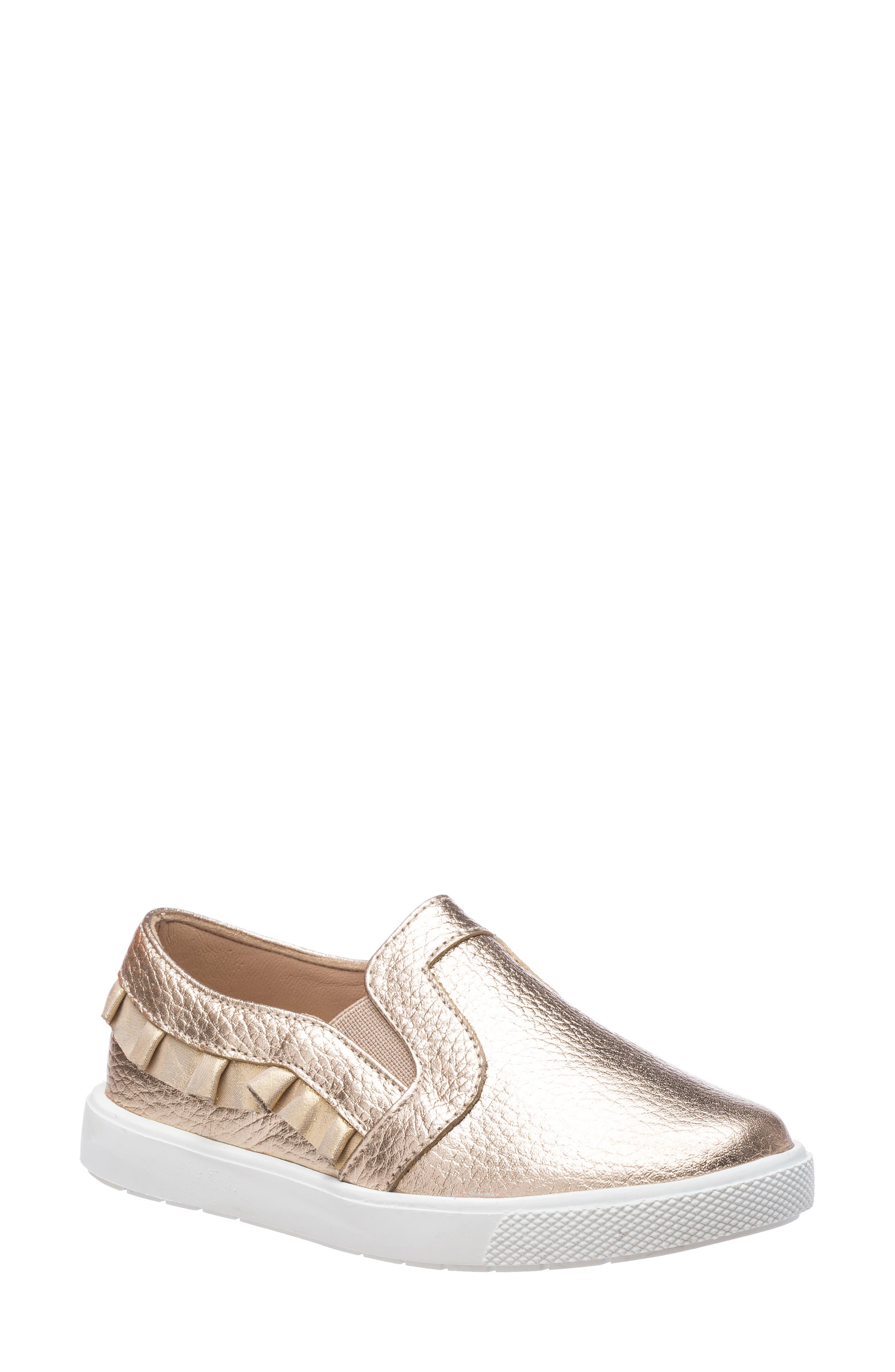 Elephantito Ruffle Slip-On Sneaker, Main, color, 