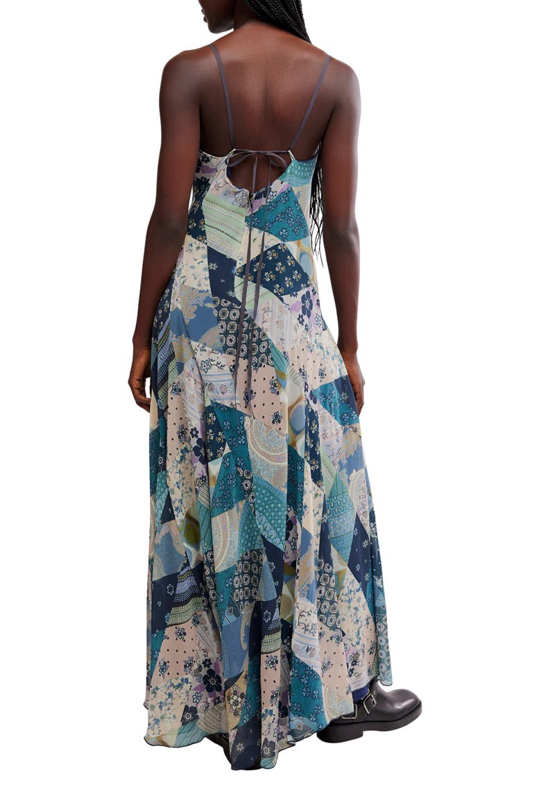 Tis the Season Maxi Dress, Alternate, color, STORM COMBO