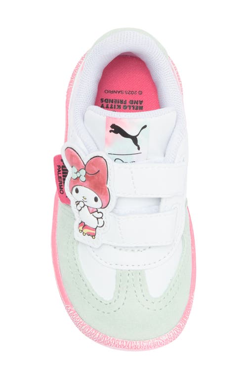 Puma X Hello Kitty® & Friends Kids' Palermo Sneaker In  White-magic Rose