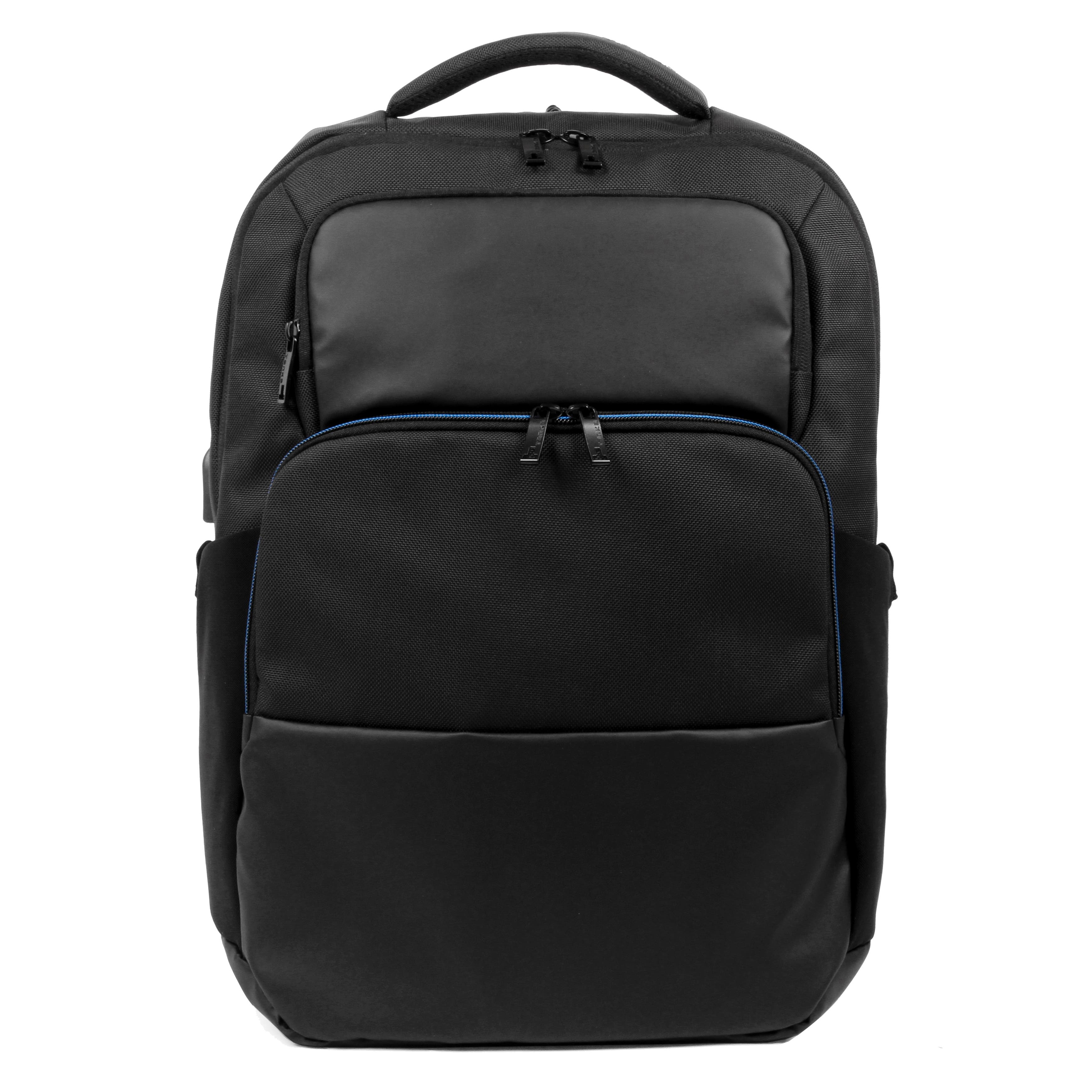 J World Tanka Martin Business Laptop Backpack, Main, color, Black
