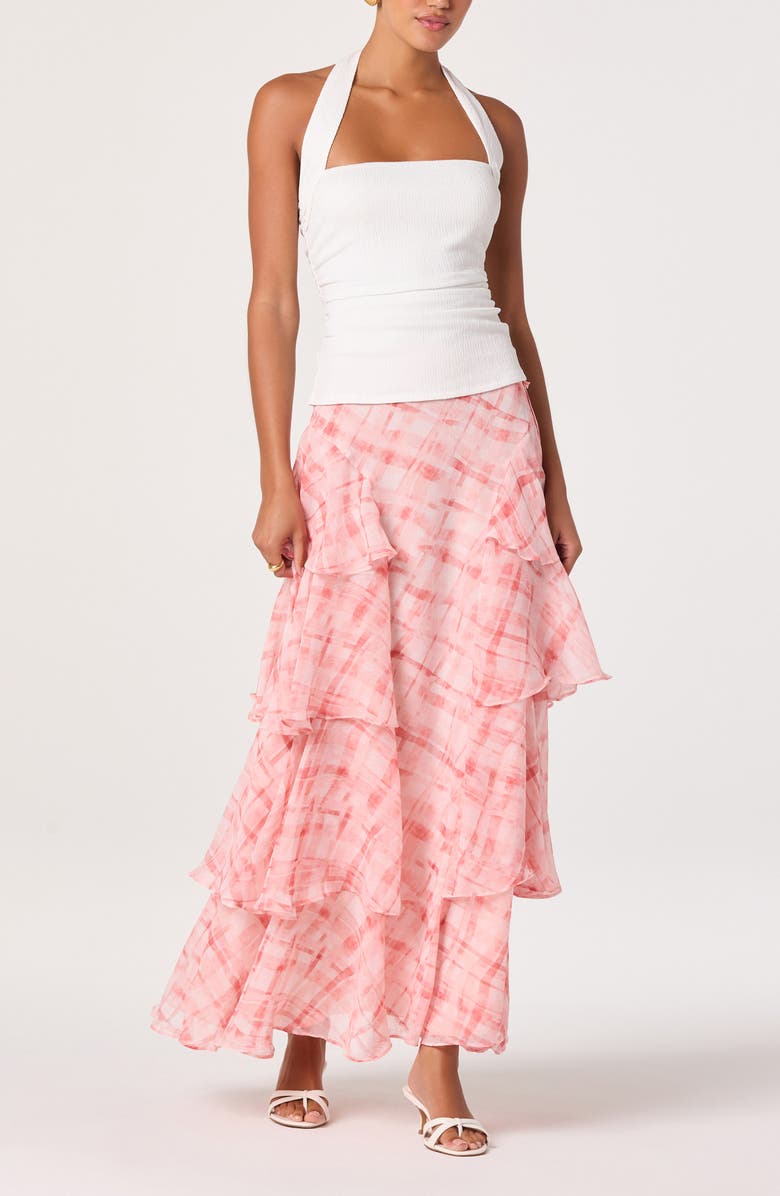 ASTR the Label Tate Halter Top, Alternate, color, Off White