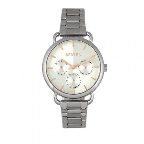 Gwen Bracelet Watch w/Day/Date