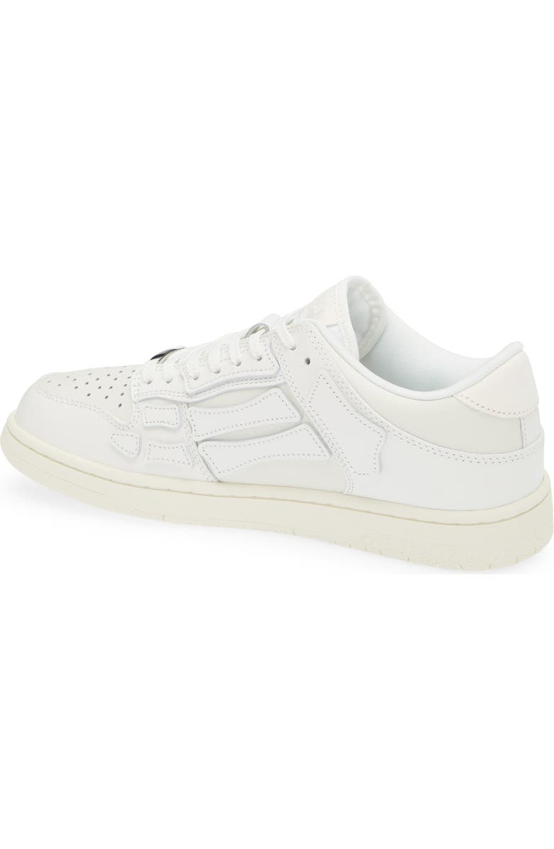 AMIRI Skeleton Low Top Sneaker, Alternate, color, White/ White/ Vintage