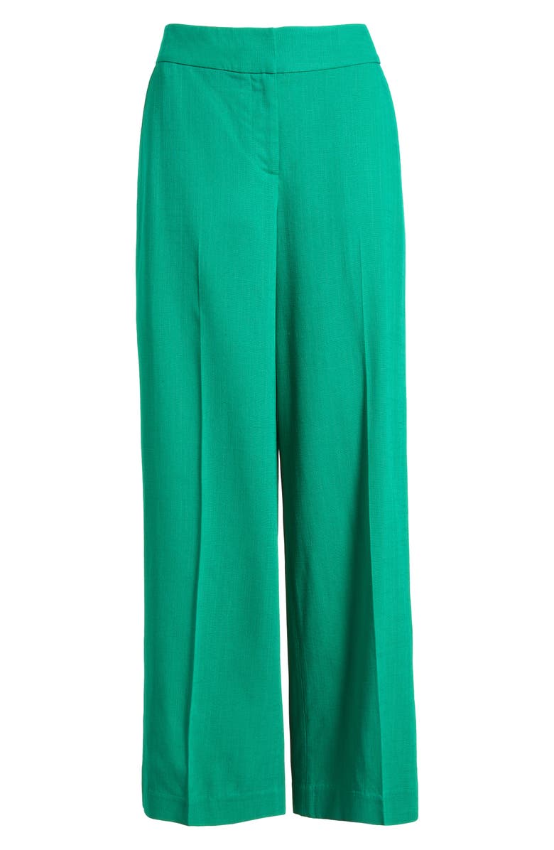 Tahari ASL Wide Leg Pants, Alternate, color, Clover