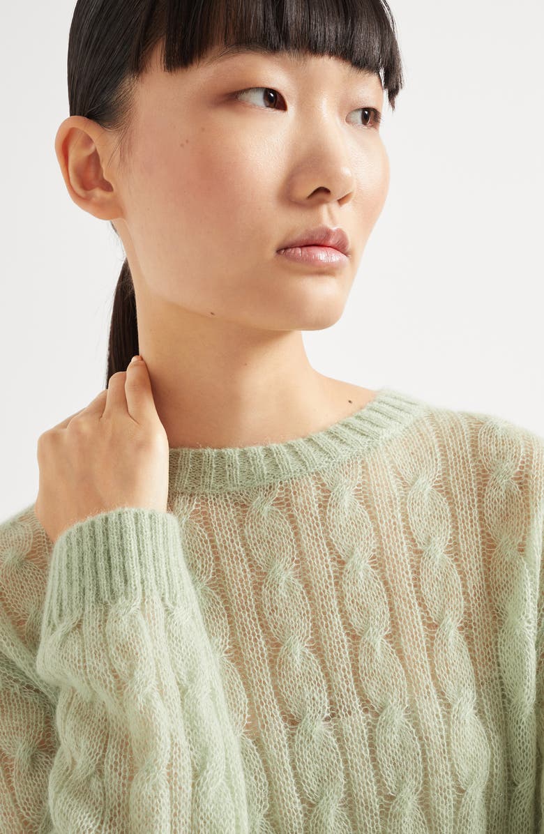 Brunello Cucinelli Cable knit sweater, Alternate, color, 