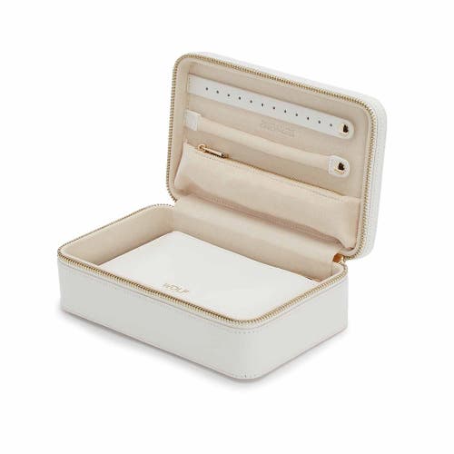 Wolf Maria Medium Zip Case In White