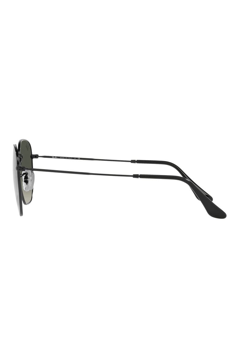 51mm Gradient Aviator Sunglasses, Alternate, color, BLACK/ GREY GRADIENT