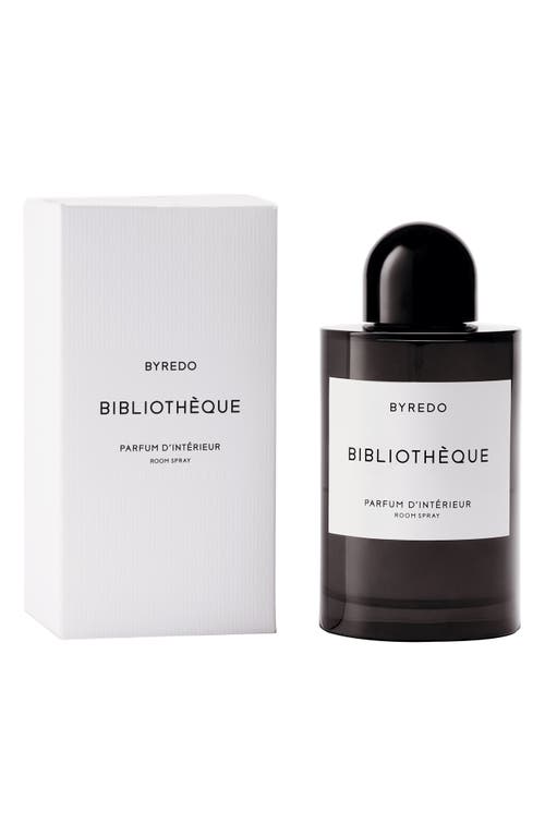 Byredo Bibliothéque Room Spray In Black