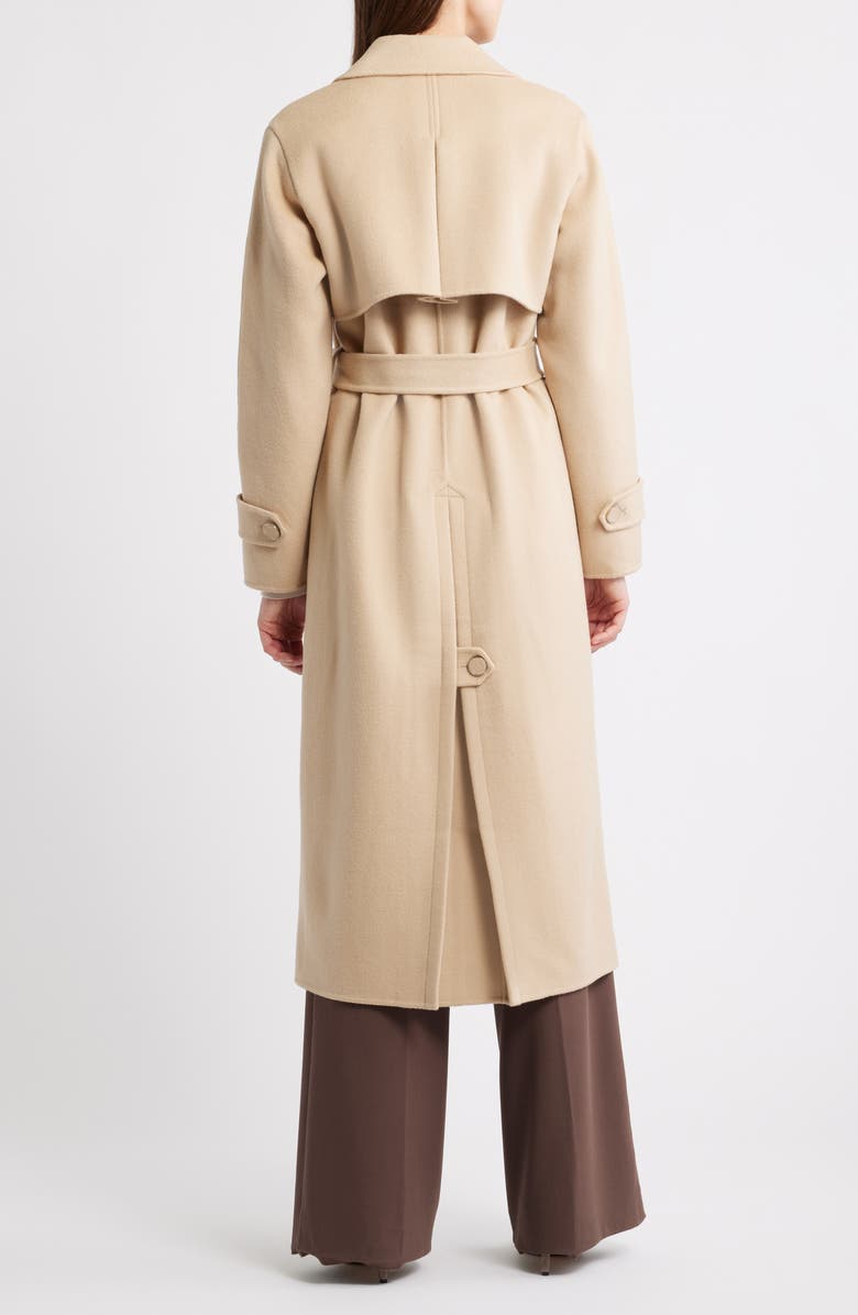 Elie Tahari The Ren Wool Trench Coat, Alternate, color,