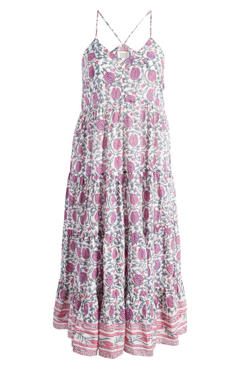 ALICIA BELL Hope Cotton Cover-Up Maxi Dress, Main, color, Lilac