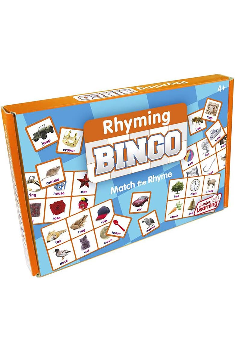 Rhyming Bingo, Alternate, color, Multicolored