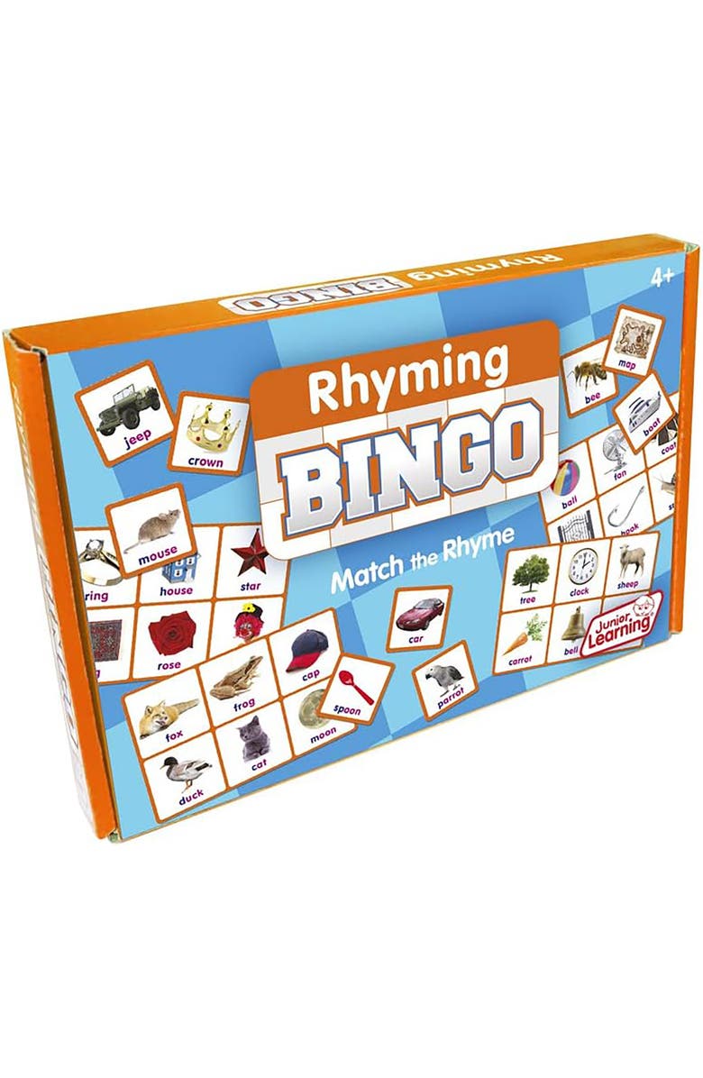 Junior Learning Rhyming Bingo, Alternate, color, Multicolored