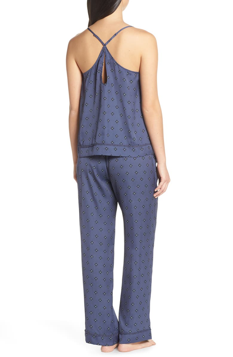 Nordstrom Lingerie Sweet Dreams Satin Pajamas, Alternate, color, 