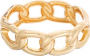 Adornia Curb Chain Hinge Cuff