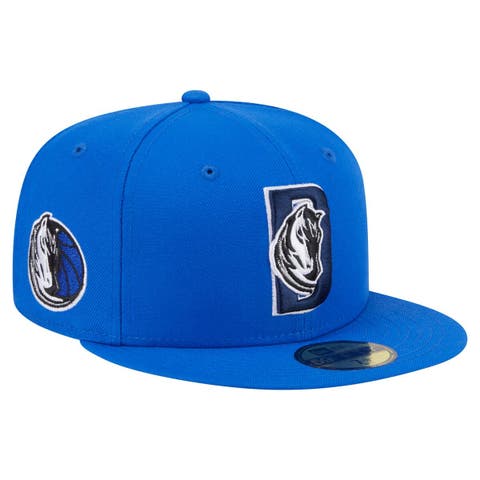 Men's New Era  Blue Dallas Mavericks Deceptor 59FIFTY Fitted Hat