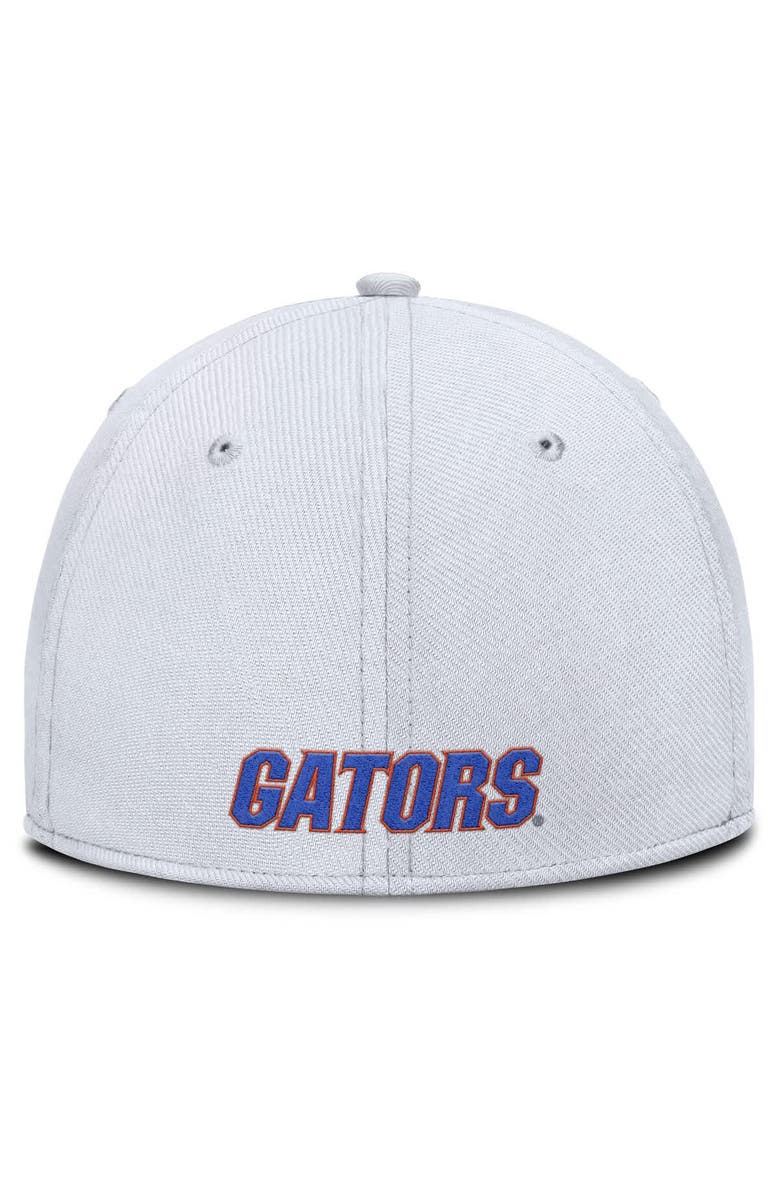 Jordan Brand Men's Jordan Brand White Florida Gators 2025 On-Field Rise Performance Flex Hat, Alternate, color, 