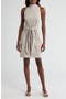 Sleeveless Mock Neck Dress