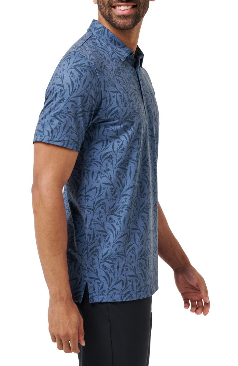 TravisMathew Featherweight Ocean Polo, Alternate, color, Vintage Indigo