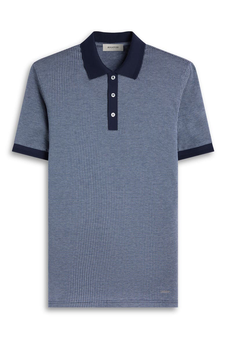 Mercerized Cotton Polo, Alternate, color, NAVY