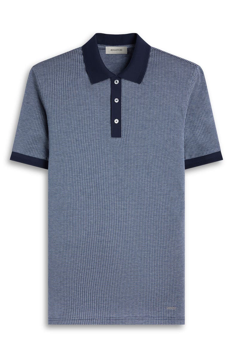 Bugatchi Mercerized Cotton Polo, Alternate, color, Navy