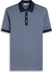 Bugatchi Mercerized Cotton Polo