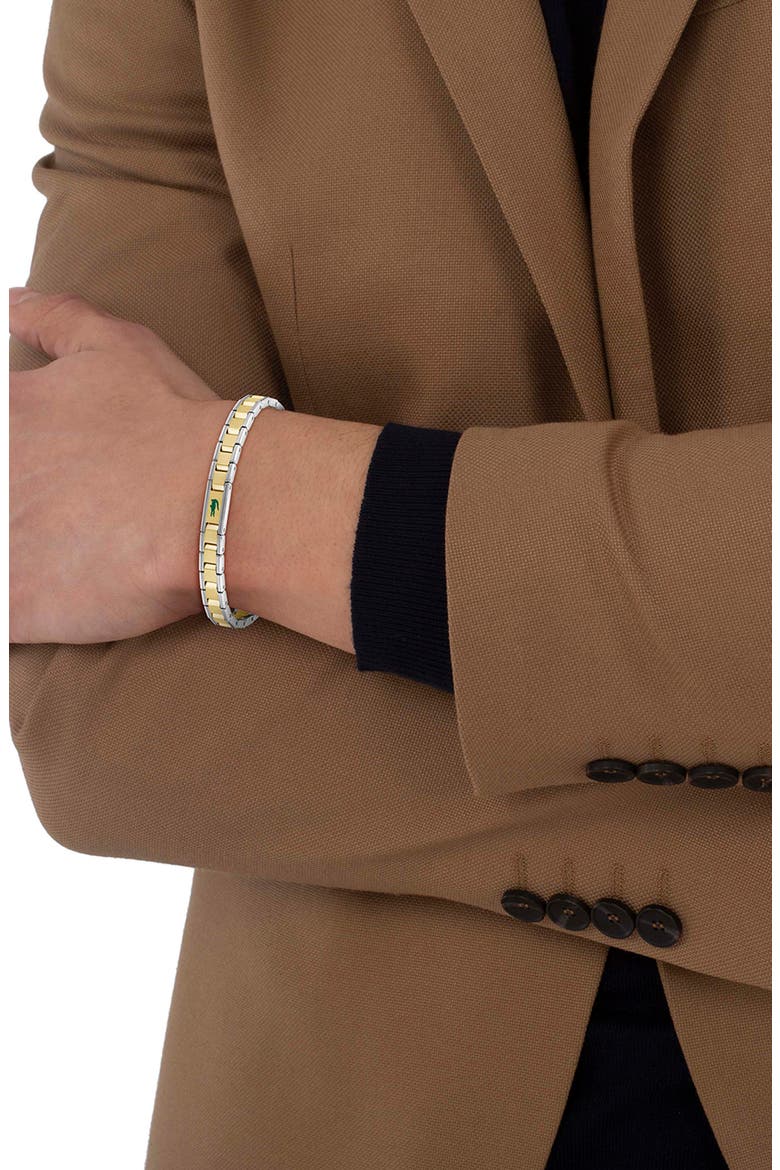 Men's Metropole Edge Bracelet, Alternate, color, GOLD