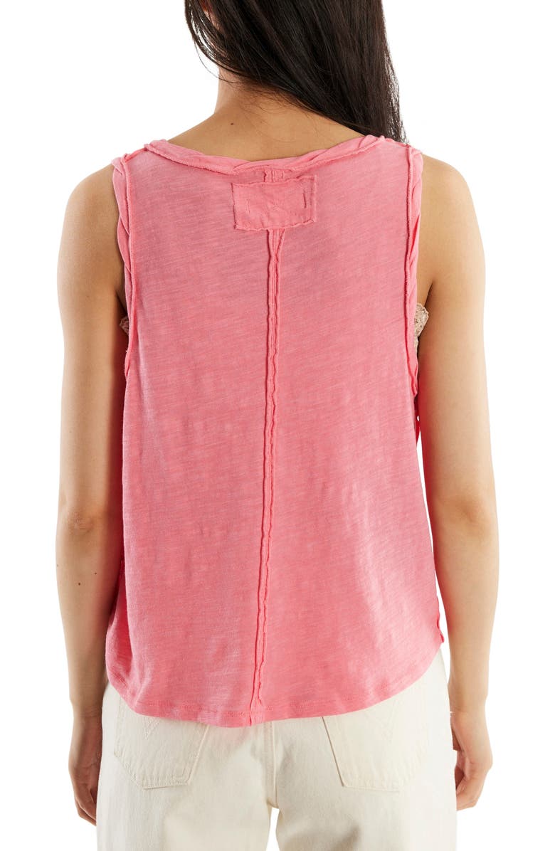Free People Easy Ruffle Tank, Alternate, color, Confetti