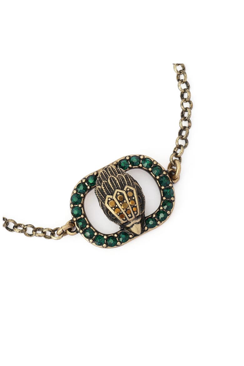 Chelsea Eagle Head Bracelet, Alternate, color, GREEN