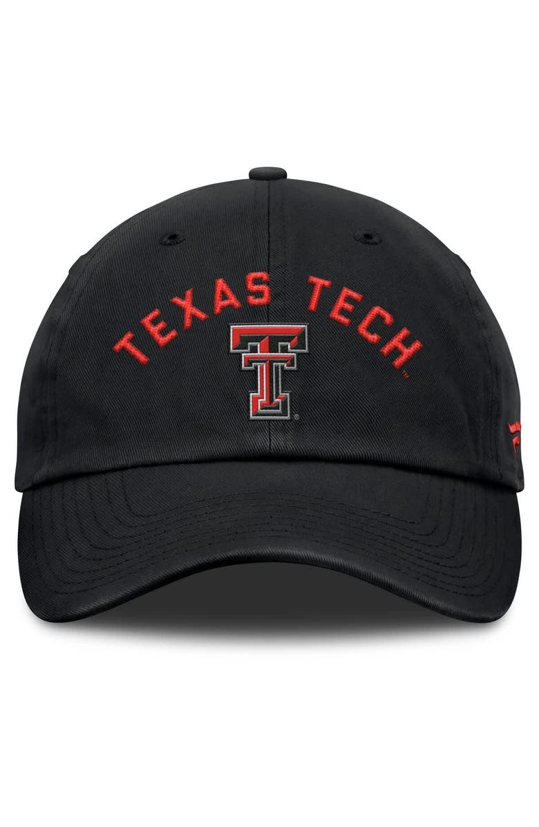 FANATICS Men's Fanatics Black Texas Tech Red Raiders Myth Adjustable Hat, Alternate, color, Black