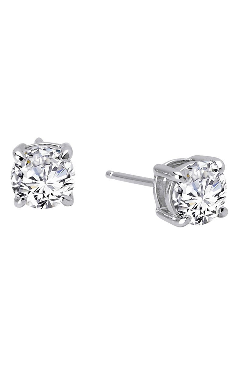 Lafonn Simulated Diamond Stud Earrings, Alternate, color,