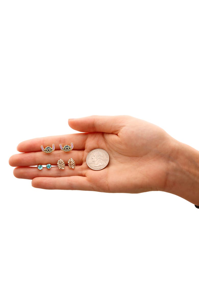 Disney Lilo and Stitch 3 Piece Earring Set, Alternate, color, Multi