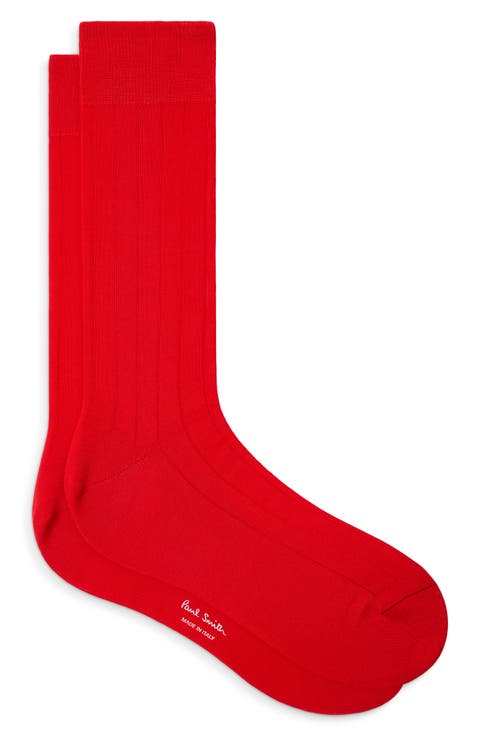 Ribbed Dress Socks