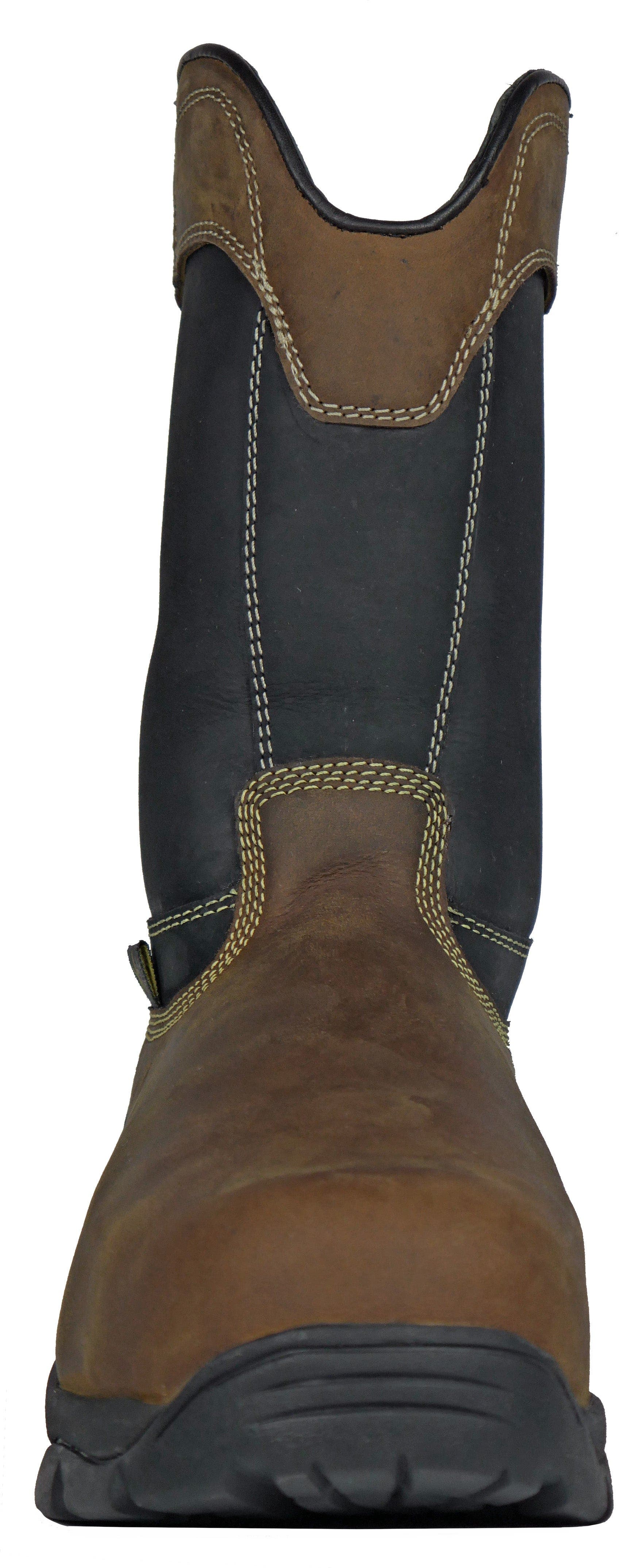 Hoss Boot Company HOSS Slag Composite Toe Met Guard Work Boot, Alternate, color, Brown