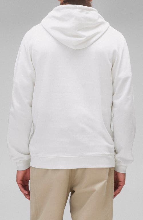 Reigning Champ Classic Lightweight Terry Hoodie In White