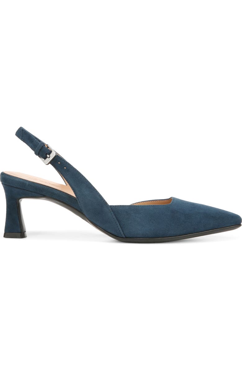 Naturalizer Dalary Slingback Pump - Wide Width Available, Alternate, color, Oceanic Blue Suede