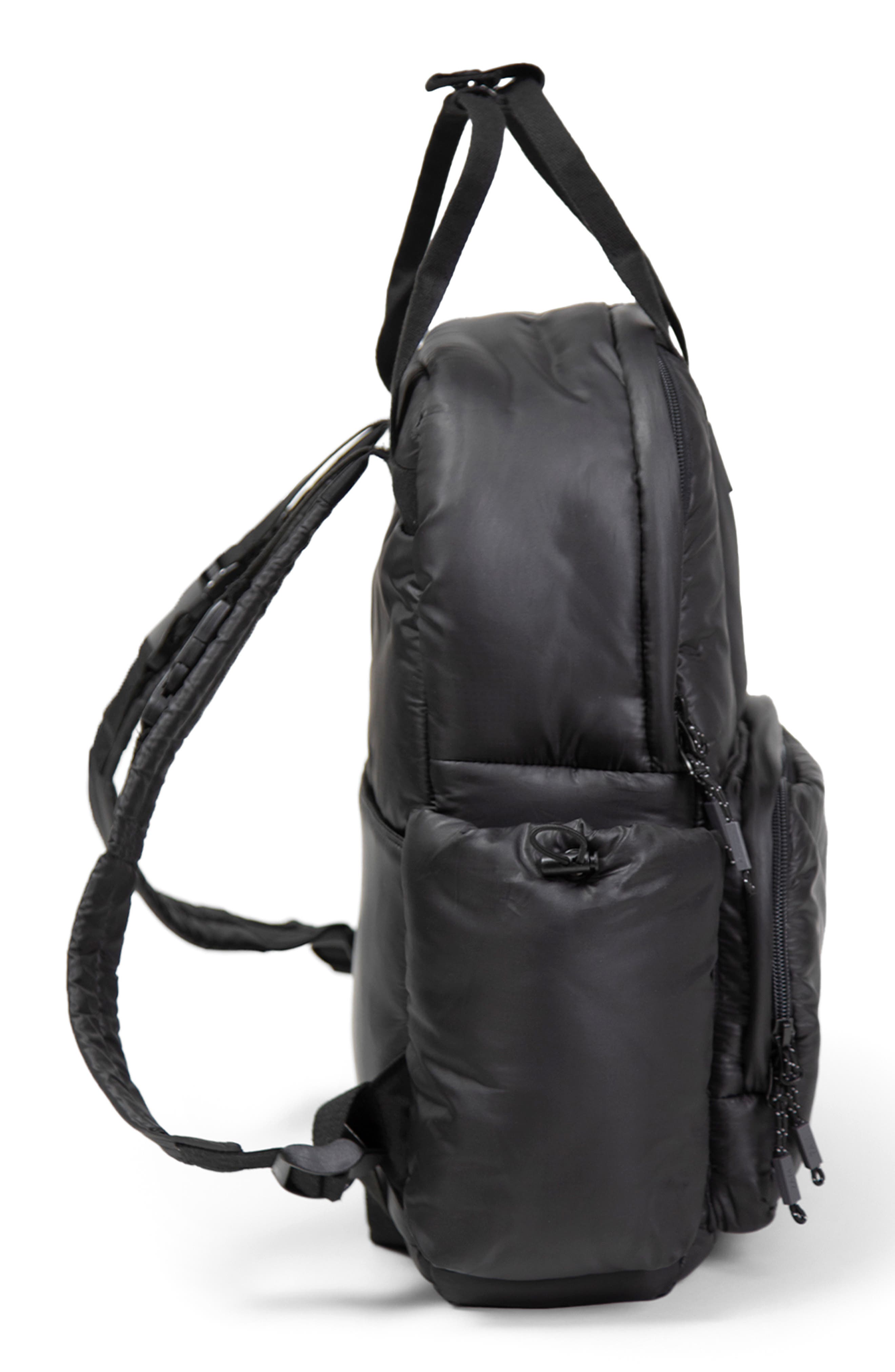 7 A.M. Enfant Sydney Diaper Bag, Alternate, color, Black