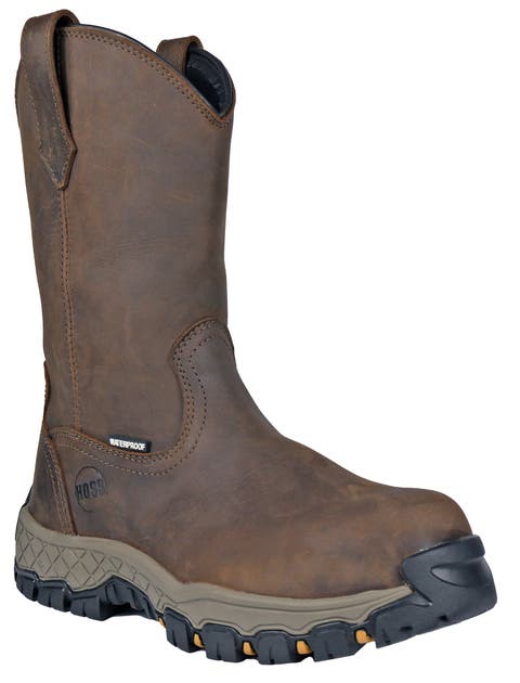 HOSS Recon 11 Inch Composite Toe Wellington Work Boot