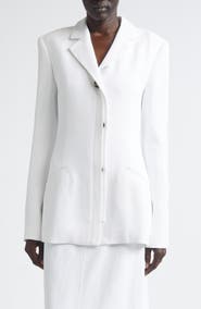 Proenza Schouler Vioni Heavy Sable Blazer