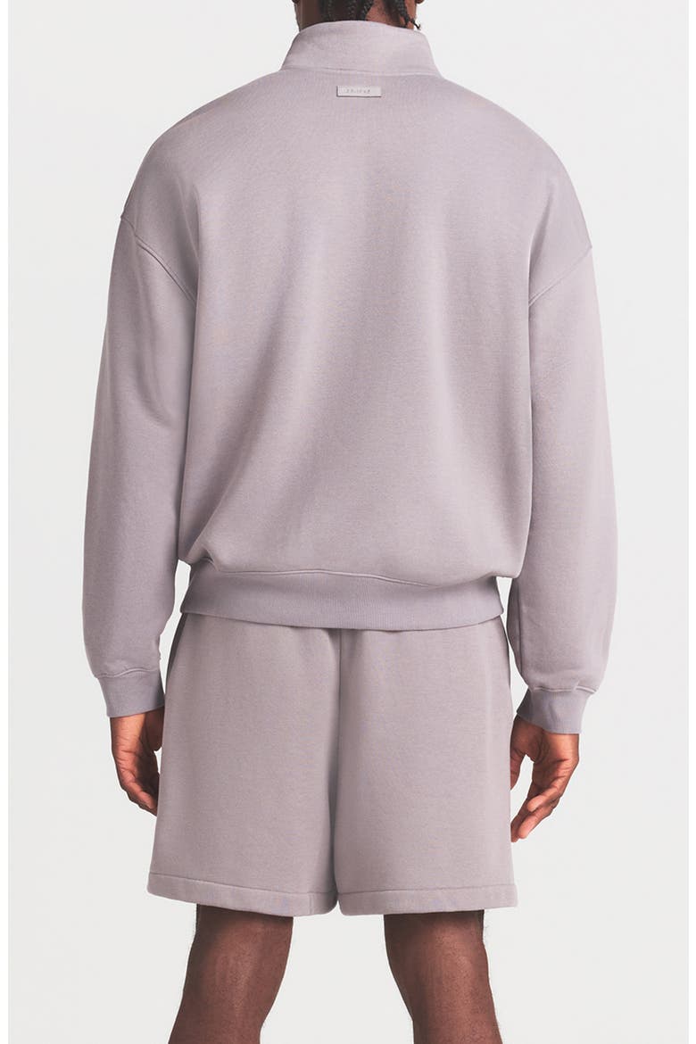 Realxed Half Zip Pullover, Alternate, color, SHADOW