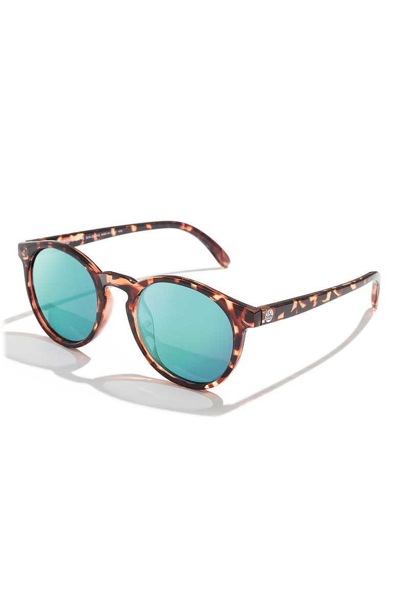 Sunski Dipsea 48mm Round Polarized Sunglasses, Alternate, color, 