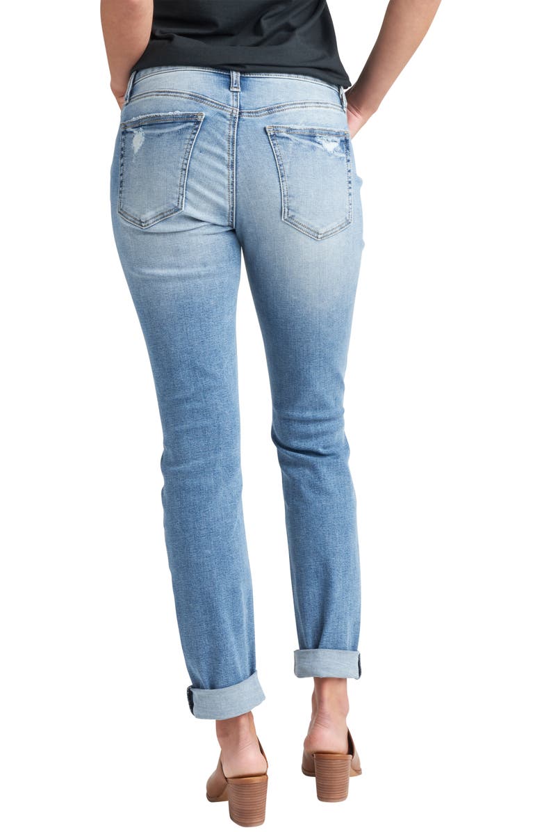 Silver Jeans Co. Beau Cuff Boyfriend Fit Jeans, Alternate, color,