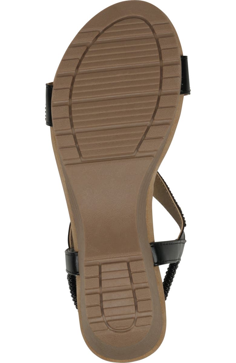 GOOD CHOICE NEW YORK Celestia Embellished Ankle Strap Wedge Sandal, Alternate, color,