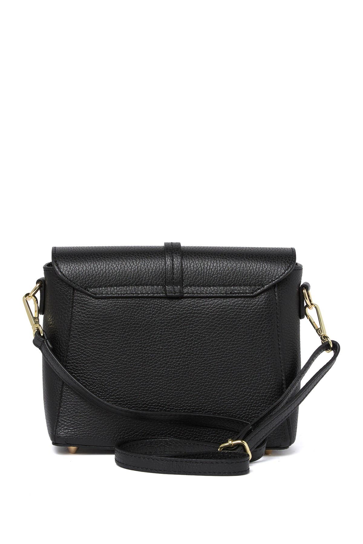 LISA MINARDI Leather Crossbody Bag, Alternate, color, 