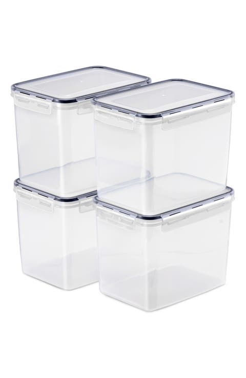 Set of 4 Food Storage Containers