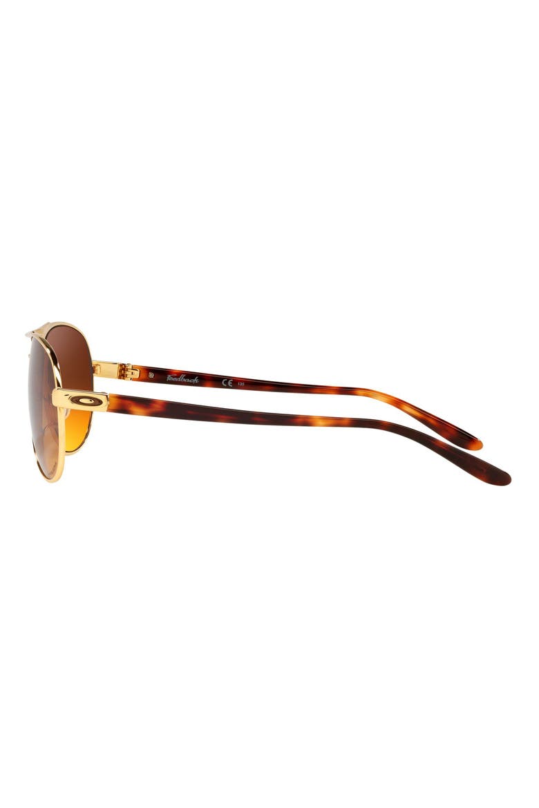 59mm Aviator Sunglasses, Alternate, color, BROWN TORTOISE/ PRIZM BROWN