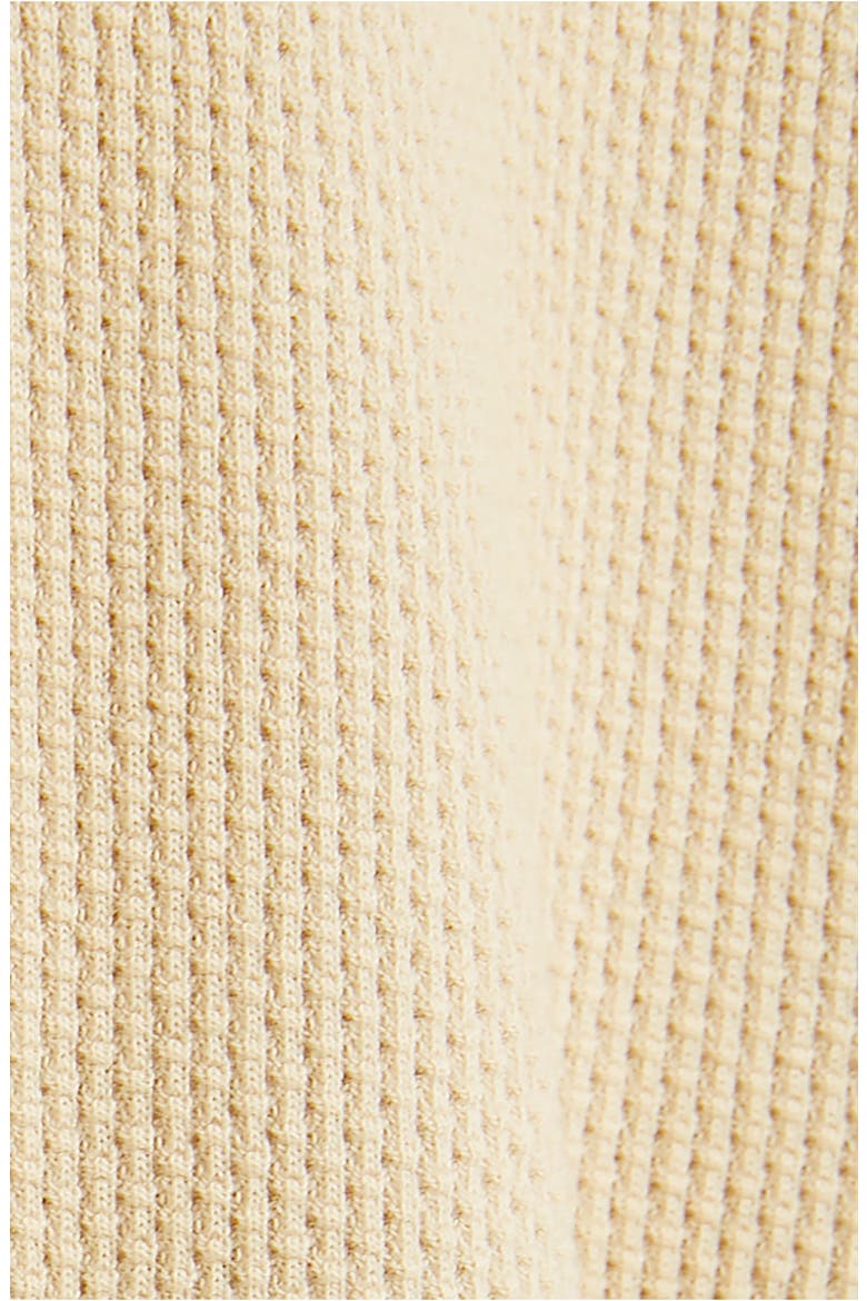 In the Mix Jacquard Cuff Top, Alternate, color, LINEN COMBO