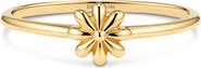 DEVATA Daisy Flower Ring in 14K Gold, 6mm